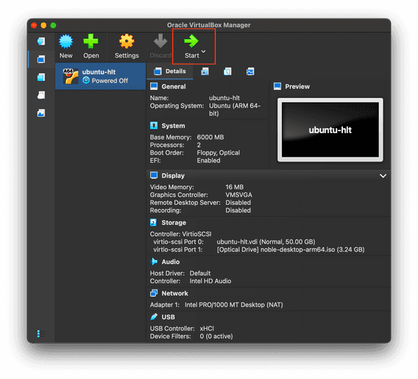 virtualbox-vm-start