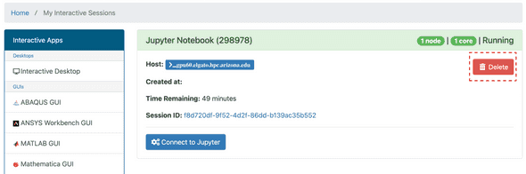 shutdown jupyter